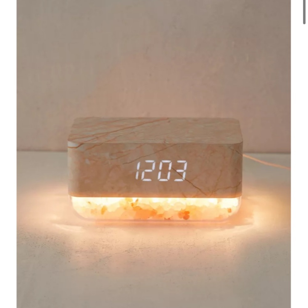 ❤️Himalayan Salt Base Clock❤️ - Picture 2 of 7